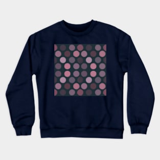 Abstract pattern with pastel circles Crewneck Sweatshirt